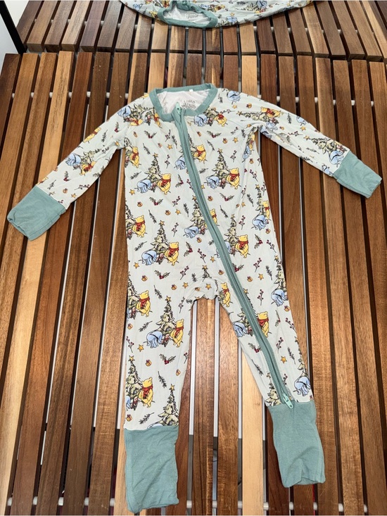 Little Bug Bamboo Other - NWOT Little Bug Bamboo onesie Footie 3-6M Christmas Winnie The Pooh Pajamas